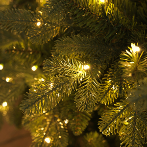 Large Five-Fork PE & PVC Mixed Automatic Christmas <b>Tree</b> with <b>LED</b> <b>Lights</b>, Ideal for Living Room, Bedroom, Hotel & Mall Decoration - Product Image 5
