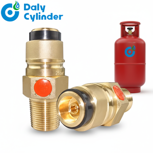 Válvula de Cierre de Cilindro de Gas de Latón de Alta Calidad Daly para Cocina, Anticorrosión, GLP, Larga Vida Útil, Alta Temperatura y Presión - Product Image 1