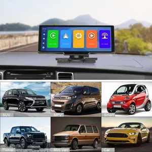 Kablosuz Android Carplay araba oyuncu Stereo Apple Carplay için 9 inç dokunmatik ekran ve otomatik çizgi kam araba radyo