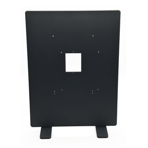 Tùy chỉnh kích thước CNC đen anodized với phun cát tấm hợp kim nhôm khung kim loại thành phần chính xác với cơ sở hình chữ U - Product Image 4