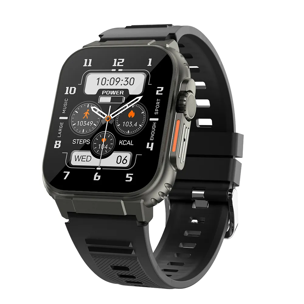Custom OEM Smartwatch A70 Ip68 level Waterproof with Heart Rate Fitness Tracker Calling Local Music A70 Smart Watch for Men