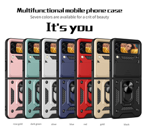 Étui de protection antichoc avec anneau de rotation à 360 degrés, <span class=keywords><strong>support</strong></span> magnétique pour <span class=keywords><strong>voiture</strong></span>, adsorption, pour <span class=keywords><strong>Samsung</strong></span> Z <span class=keywords><strong>Fold</strong></span> <span class=keywords><strong>4</strong></span> - Product Image 4