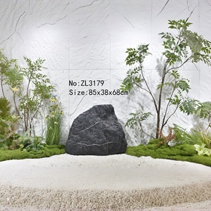 Ornamenti da <span class=keywords><strong>Giardino</strong></span> in Resina di Alta Qualità, Roccia Artificiale, Pietra Montana Impermeabile, Facile da Installare, <span class=keywords><strong>per</strong></span> Interni/Esterni, Hotel, Arte Commerciale - Product Image 2