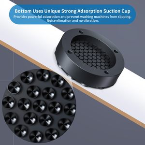 Patins anti-vibrations écologiques robustes pour lave-linge, sèche-linge, réfrigérateur, en feutre durable, avec support réglable - Product Image 3