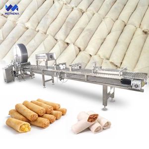 เครื่องทำแผ่นแป้งปอเปี๊ยะจีนอัตโนมัติเต็มรูปแบบของเวียดนาม - Product Image 1