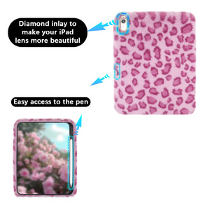 Funda <span class=keywords><strong>para</strong></span> tableta <span class=keywords><strong>Samsung</strong></span> Galaxy con estampado <span class=keywords><strong>de</strong></span> leopardo, Tab S9 S10 A9+ A11, funda protectora a prueba <span class=keywords><strong>de</strong></span> golpes, funda protectora <span class=keywords><strong>de</strong></span> TPU suave <span class=keywords><strong>para</strong></span> mujeres y niñas - Product Image 2