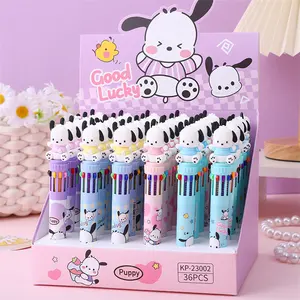 Vietnam Hot selling Luxury school office stationery High Quality 0.7 cute dog design Plastic small ballpen wholesale for Girls