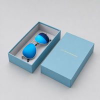 Coffret Cadeau Premium Prêt à l'emploi – Lunettes de Soleil de Haute Qualité, Vente Flash, Montures de Designer avec Logo, Emballage Personnalisé de Luxe, Boîte en Papier pour Lunettes