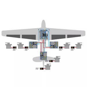 Matek Servo PDB 5.5-36V ถึง5-8.2V พร้อมตัวควบคุมการบิน BEC สำหรับโดรน RC - Product Image 3