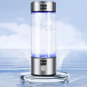 Custom Logo New Gifts Dismountable Rechargeable <b>Generator</b> Innovative Multifunction <b>Hydrogen</b> Water Bottle - Product Image 1