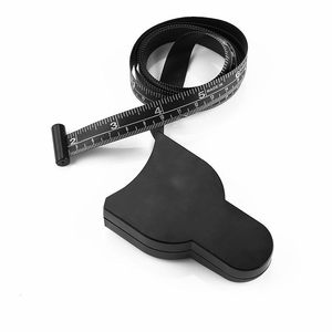 Ruban à mesurer métrique noir TM152 avec poignée en Y pour bras/taille/corps, facile à transporter, ruban à mesurer enroulable - Product Image 1
