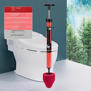 <span class=keywords><strong>Desatascador</strong></span> de inodoro potente de alta presión, <span class=keywords><strong>desatascador</strong></span> de drenaje de <span class=keywords><strong>aire</strong></span>, removedor de obstrucciones, herramienta de plomerí<span class=keywords><strong>a</strong></span>, émbolos de tuberí<span class=keywords><strong>a</strong></span> para émbolo de inodoro de baño - Product Image 4
