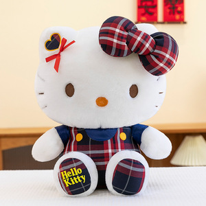Ours en peluche à carreaux créatif <span class=keywords><strong>personnalisé</strong></span> Soulagement du stress pour unisexe Cadeau saisir mignon Commerce extérieur en gros avec doublure en maille - Product Image 6