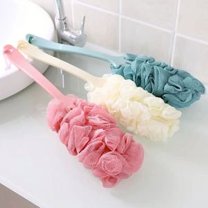 Cepillo de Baño Súper Suave con Mango Largo, Esponja Exfoliante para Espalda, Herramienta para Espumar Jabón, Cepillo para Baño con Bomba de Espuma - Product Image 4