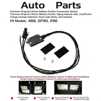 Simulador de Conversión de Batería de Litio para Ferrari 458 488 F8 812 Roma SF90, Elimina Códigos de Error del Tablero, Mantiene Todas las Funciones del Vehículo Original