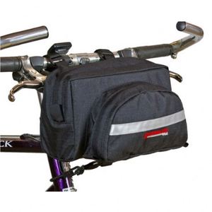 Échantillon gratuit : Sac de guidon de vélo élégant pour le transport avant sur le panier – Sac de vélo pour panier avant - Product Image 4