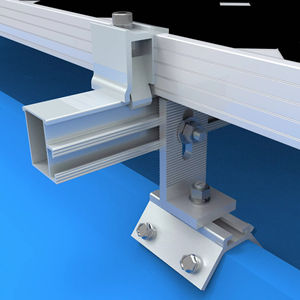 Klip-Lok Système de montage solaire en aluminium à haute rigidité et sans pénétration Supports d'installation pour toit en métal et sol - Product Image 1