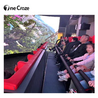 Nouvelle technologie de projecteur immersif à vision directe, écran LED, simulateur de vol, cinéma dynamique 5D 9D 12D pour parc d'attractions