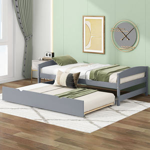 <span class=keywords><strong>Lit</strong></span> de repos en bois massif de style Japandi adapté aux enfants avec <span class=keywords><strong>lit</strong></span> <span class=keywords><strong>gigogne</strong></span>, <span class=keywords><strong>lit</strong></span> d'appoint en bois gain de place pour chambre à coucher et chambre d'amis - Product Image 4