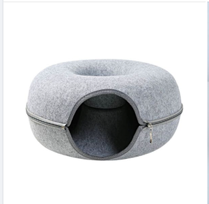 Hond Rechthoek Effen Faux Bont & Koraal Fleece Orthopedisch Milieuvriendelijk Machine Wasbaar Koeler Huisdier <span class=keywords><strong>Bed</strong></span> - Product Image 6