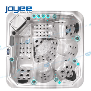 JOYEE Jacuzzi pour 5 personnes, <span class=keywords><strong>spa</strong></span> <span class=keywords><strong>de</strong></span> jardin, hôtel, Balboa, jacuzzis les plus vendus, bain à remous extérieur, cour, Ariestech, plinthes, bain à remous - Product Image 3