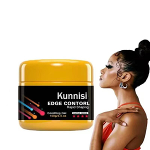 Gel Coiffant 4C pour Dreadlocks et Tresses, Faible MOQ, Personnalisable avec Votre Logo, Fixation Forte, 100g, Parfum Fraise, Vente en Gros - Product Image 4