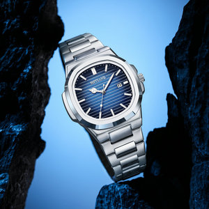 Nouvelle Arrivée 2024 Montre Homme Carrée en Alliage avec Bracelet Acrylique, Cadran Lumineux à Quartz, Style Affaires, Calendrier, Cadran à Aiguilles 42mm - Product Image 6