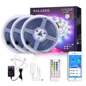 COB Magic Color RGB Flexible Light <strong>Strip</strong> Kit Smart Audio for APP Control 12-24V Home Decoration <strong>LED</strong> Full-Color Light - Product Image 1