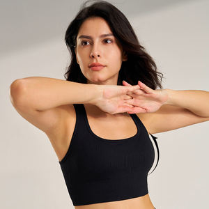 महिलाओं के योग ने बाहरी प्रशिक्षण के लिए शॉकप्रूफ अनुकूलन वाले लोगो के साथ उच्च कमर के टीले के साथ नमी को सजाता है - Product Image 3