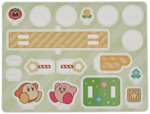 OEM ODM Diorama acrylique mobile Ensky Kirby See <span class=keywords><strong>Saw</strong></span> Kirby et Waddle Dee - Product Image 6