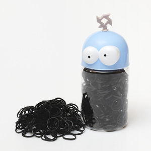 <span class=keywords><strong>Accessori</strong></span> per capelli monouso ad alta elasticità per capelli eleganti in gomma Color colore per ragazze e bambini per feste in scatola - Product Image 6