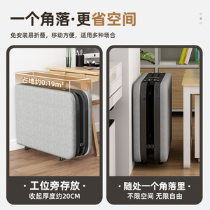 Folding Bed Single Size Portable Recliner Office Nap Bed Adult Sleeping Aid Hospital Companion Bed - Product Image 5