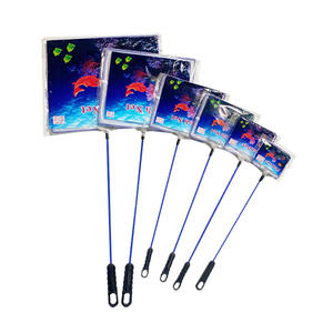 Filet de pêche durable <span class=keywords><strong>pour</strong></span> petits poissons rouges, mini filet carré <span class=keywords><strong>pour</strong></span> aquarium, accessoires <span class=keywords><strong>pour</strong></span> aquarium, en plastique - Product Image 2