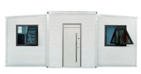 Mini-maison mobile de luxe abordable pour les vacances, maison modulaire mobile durable et qui fait gagner du temps