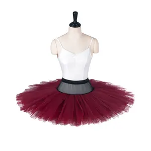 Falda de baile para niñas y mujeres, falda de tutú de ballet clásico a medida, para práctica de baile profesional