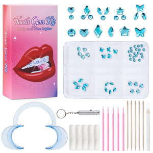 Kit de Bijoux Dentaires Professionnels à Faire Soi-Même pour Décoration de Dents, <span class=keywords><strong>Strass</strong></span> Dentaires en <span class=keywords><strong>Diamant</strong></span> pour Charmes et Ornements Dentaires en Gros - Product Image 2