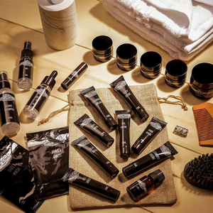 <span class=keywords><strong>Calendrier</strong></span> de l'<span class=keywords><strong>Avent</strong></span> en plastique pour hommes avec 24 surprises, y compris de l'huile à barbe et du baume à barbe - Product Image 4
