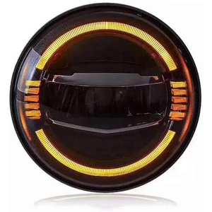 ชุดไฟหน้าโปรเจคเตอร์ Bi-LED แบบออฟโรด 4x4 พร้อมไฟ DRL สำหรับรถจี๊ปแรงเลอร์ JK ปี 2007-2017 และ <span class=keywords><strong>JL</strong></span> ปี 2018-2022 อัพเกรดไฟ - Product Image 2