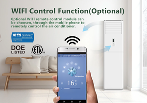 Condizionatore d'Aria Split Multi-Zona Solo Raffreddamento 60000 BTU Tipo Armadio per Casa - Product Image 3