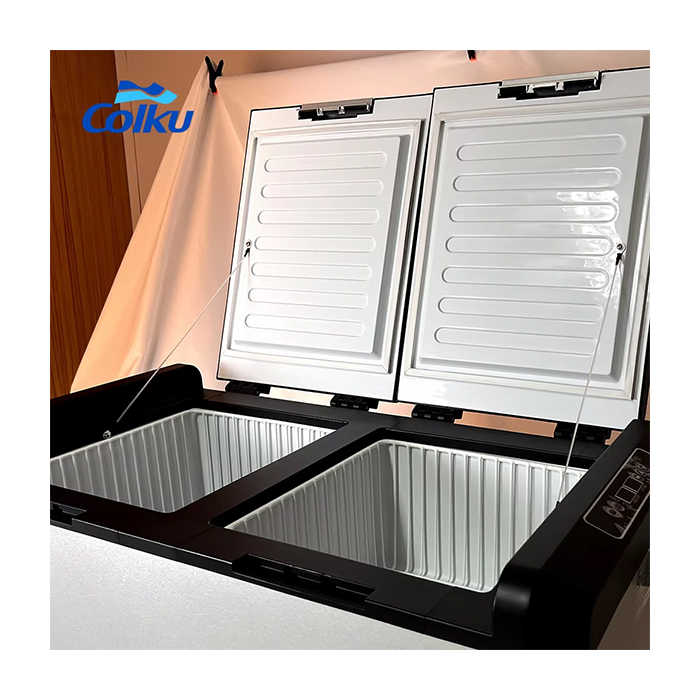 Colku 60L Car Fridge Freezer DC/AC Portable Car Refrigerator