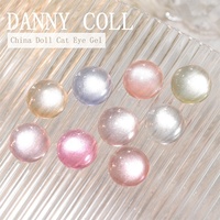 Danny Coll Moonlight Cat Eye Gel Vernis Magnétique Vente en Gros Marque Privée Soyeux Cat Eye Gel Vernis à Ongles Ensemble