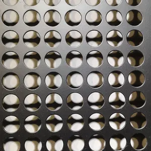 Anping Slotted Square Round Holes 6mm Stainless Steel Perforated Sheet Galvanized Metal Mesh Sheets Aluminum Perforated Sheet