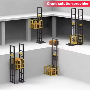 Chinas beste Qualität anpassbare Treppen Lager Fracht aufzug für Werkstatt anwendung Hydraulic Goods Lift Cargo Lift - Product Image 4