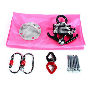 Soie aérienne de danse acrobatique de 10m avec kit de matériel pour Air <span class=keywords><strong>Yoga</strong></span> - Product Image 2