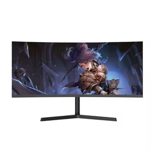 INGSCREEN sıcak satış oyun masaüstü bilgisayar 34 inç All-in-one PC kavisli ekran hepsi bir Pc I7 I5 I3 AIO ofis ev için - Product Image 3