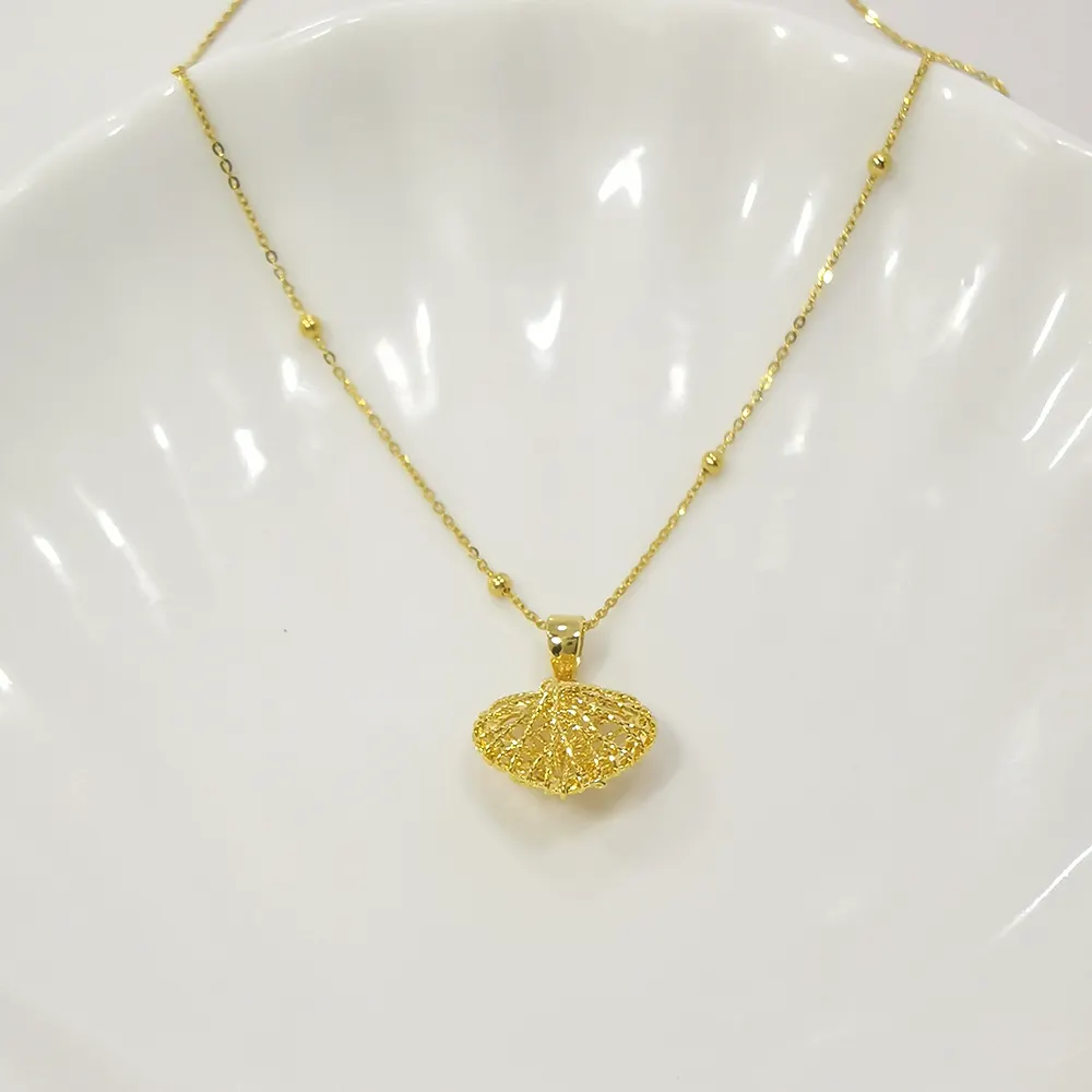 Ожерелье с полым сердцем, ожерелье с подвеской в форме сердца с блестящими линиями, ювелирные изделия, золото, Лидер продаж, Роскошный 18K желтый, 18K Solild, индивидуальный логотип
