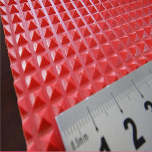 Tapis à motif pyramidal EPDM antidérapant étanche à l'eau pour les chantiers de construction extérieurs Gym <span class=keywords><strong>Vans</strong></span> Garages Hôtels Aéroports-Coupe personnalisée - Product Image 3