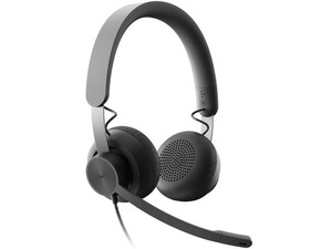 logitech Zone Wired <b>USB</b> Headset, Noise Canceling <b>Mic</b>, 40mm Driver, <b>USB</b>-C/A, for Business Office Meetings, Teams/Zoom - Product Image 5