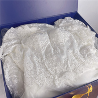 Boîte magnétique réutilisable pour robe de mariée, sacs cadeaux volumineux et résistants, robes de demoiselle d'honneur, boîte cadeau, boîte en papier de luxe, fournisseur d'emballage