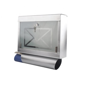 letter box metal mailbox outdoor wall mounted post box mailbox